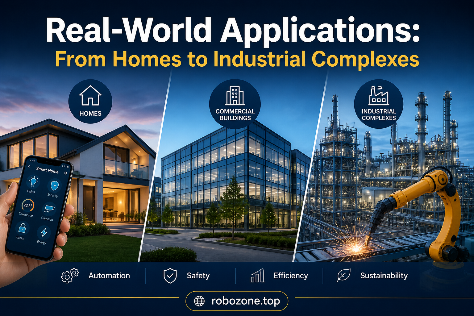 Real-World Applications: From Homes to Industrial Complexes Real-World Applications: From Homes to Industrial Complexes