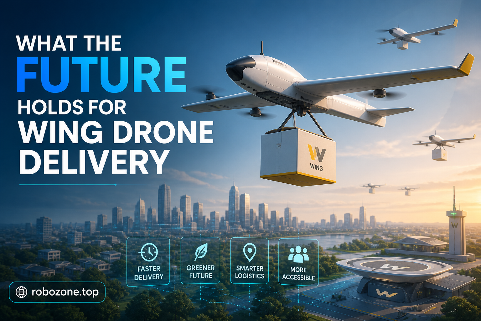 What the Future Holds for Wing Drone Delivery