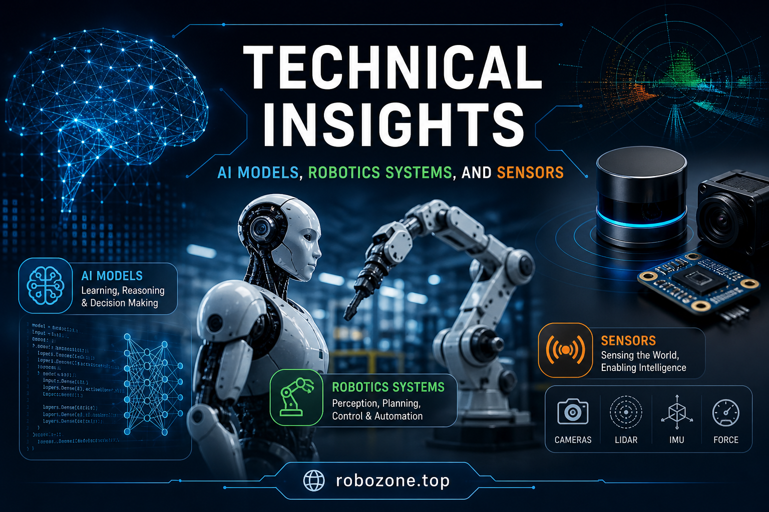 Technical Insights: AI Models, Robotics Systems, and Sensors