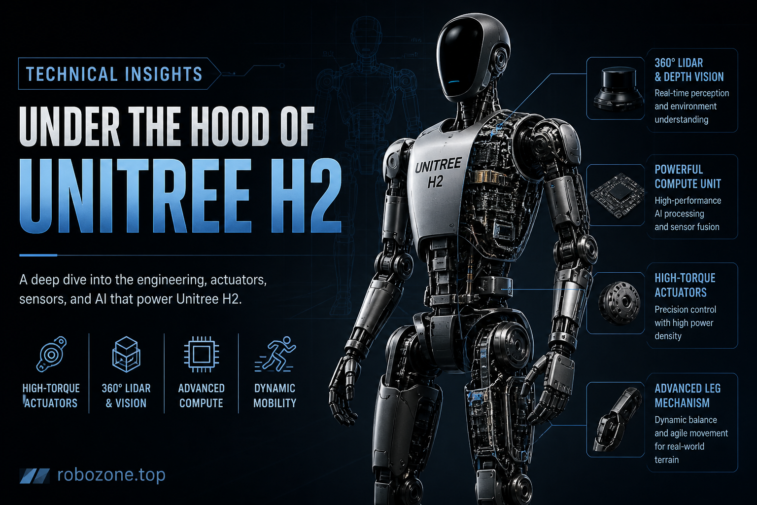 Technical Insights: Under the Hood of Unitree H2 Technical Insights: Under the Hood of Unitree H2