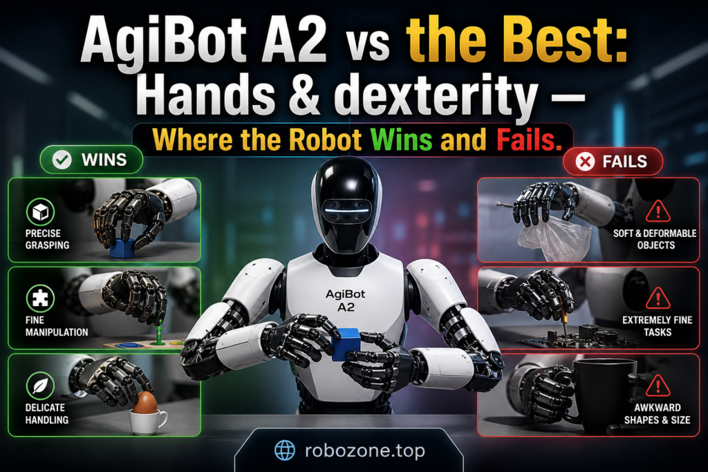 AgiBot A2 vs the Best: Hands & dexterity — Where the Robot Wins and Fails