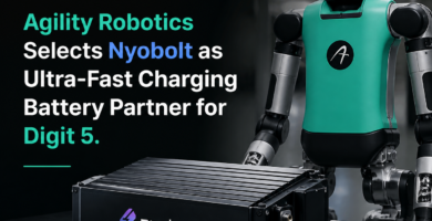 Agility Robotics Selects Nyobolt as Ultra-Fast Charging Battery Partner for Digit 5