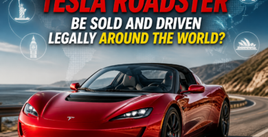 Can the Tesla Roadster Be Sold and Driven Legally Around the World?