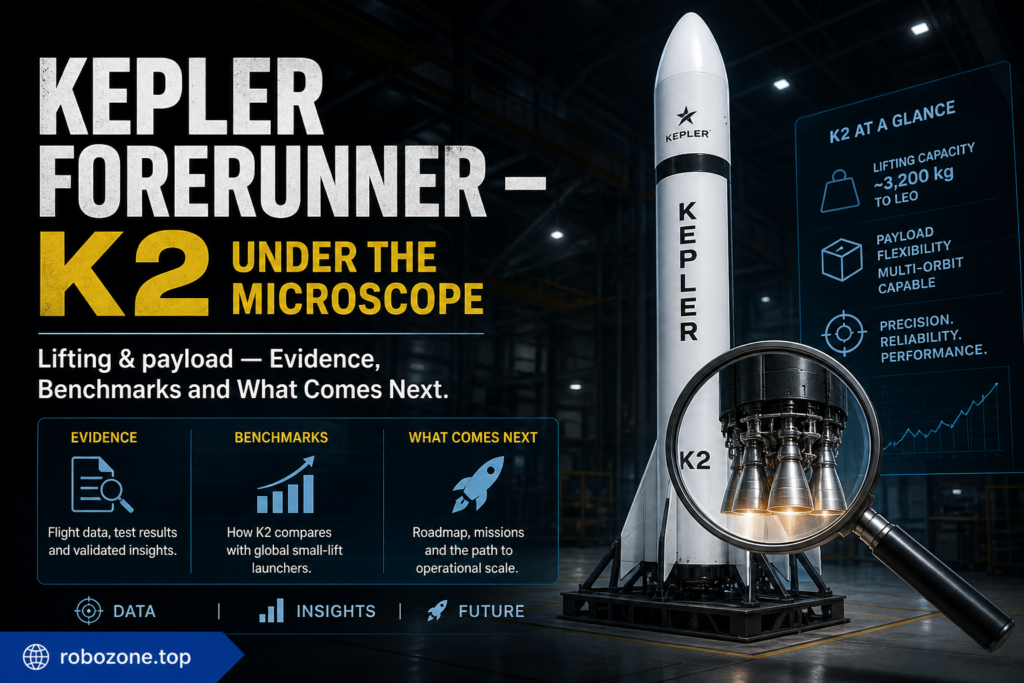 Kepler Forerunner - K2 Under the Microscope: Lifting & payload — Evidence, Benchmarks and What Comes Next