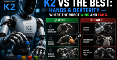 Kepler Forerunner - K2 vs the Best: Hands & dexterity — Where the Robot Wins and Fails