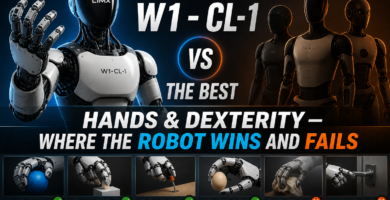 LimX W1 - CL-1 vs the Best: Hands & dexterity — Where the Robot Wins and Fails