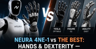 NEURA 4NE-1 vs the Best: Hands & dexterity — Where the Robot Wins and Fails