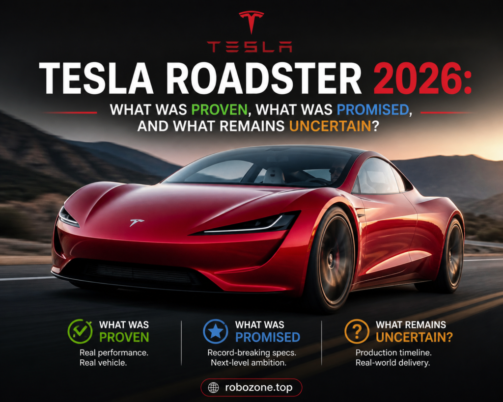 Tesla Roadster 2026: What Was Proven, What Was Promised, and What Remains Uncertain?