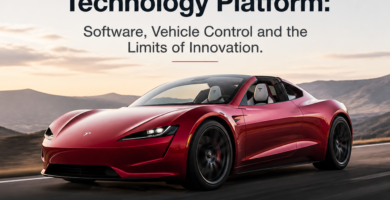 Tesla Roadster as a Technology Platform: Software, Vehicle Control and the Limits of Innovation