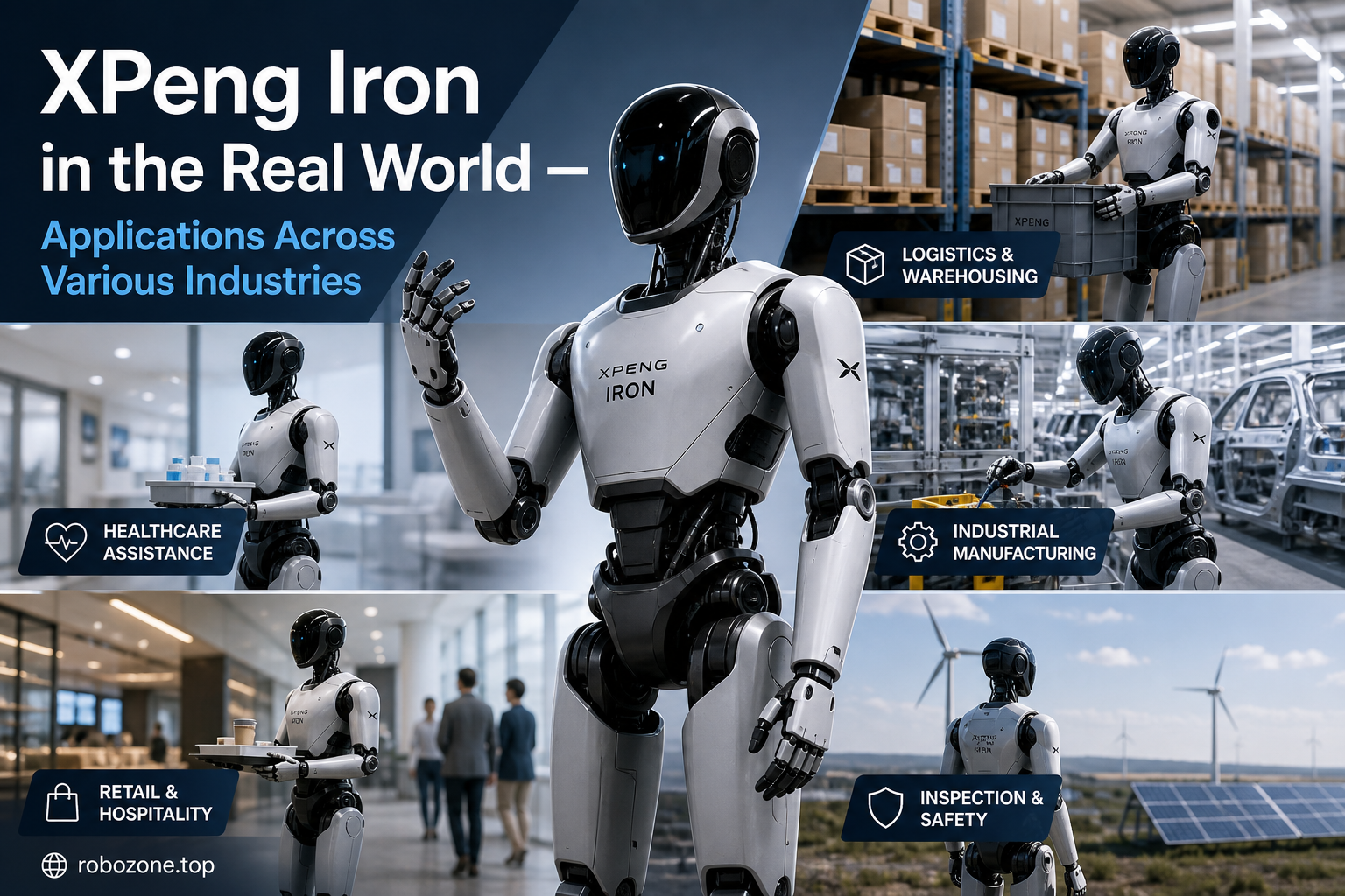 XPeng Iron in the Real World — Applications Across Various Industries