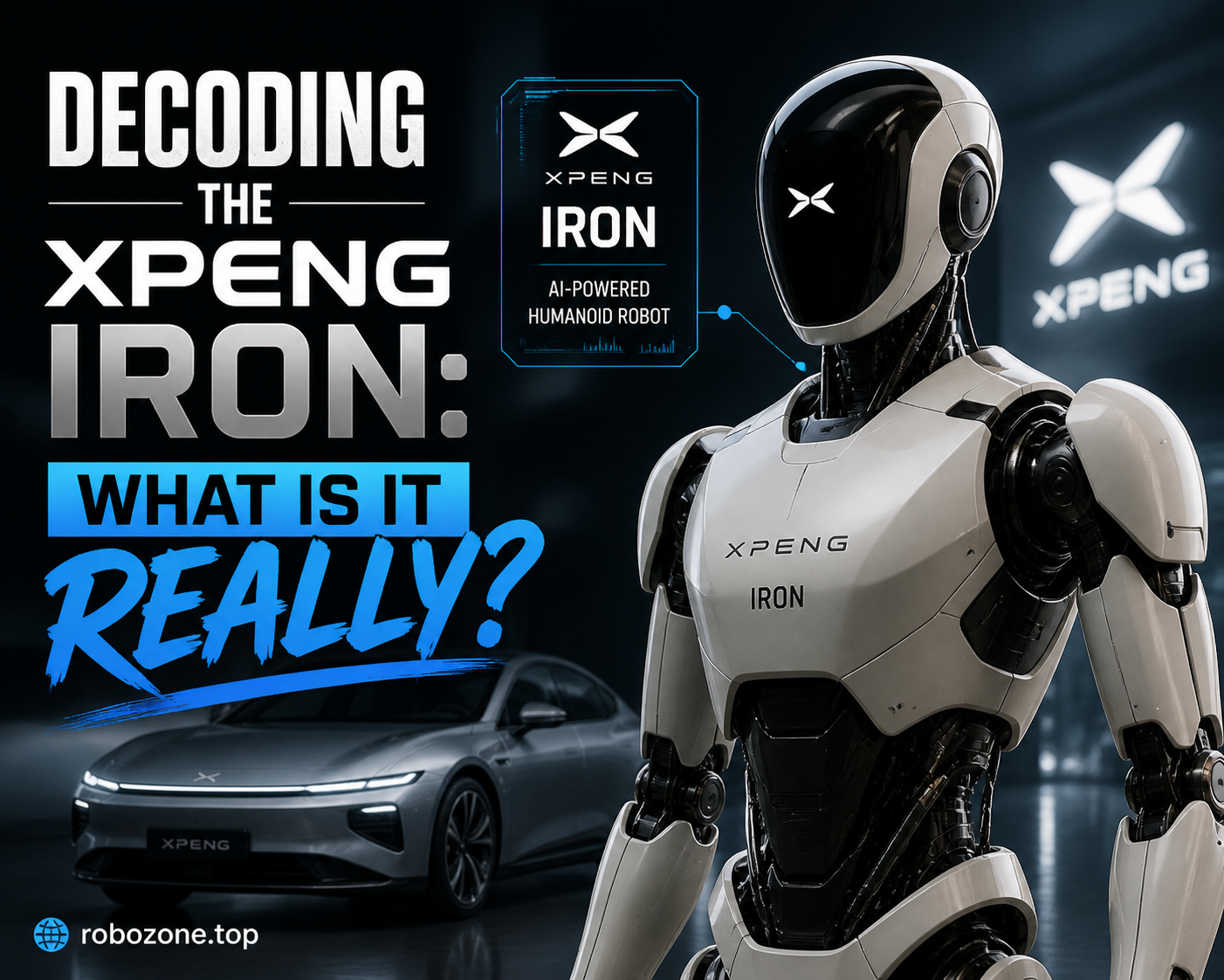 Decoding the XPeng Iron: What Is It Really? Decoding the XPeng Iron: What Is It Really?