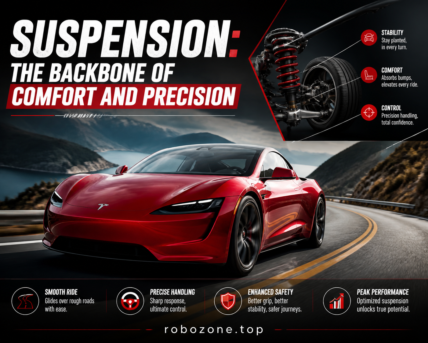 Suspension: The Backbone of Comfort and Precision