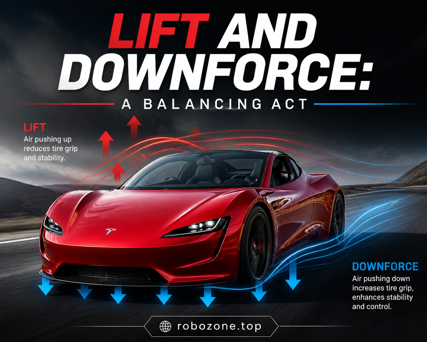 Lift and Downforce: A Balancing Act Lift and Downforce: A Balancing Act