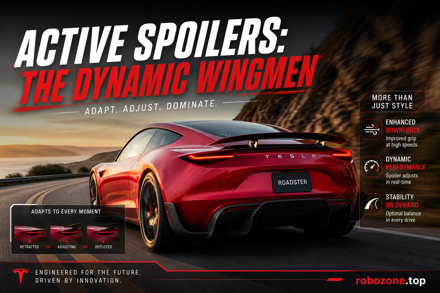 Active Spoilers: The Dynamic Wingmen Active Spoilers: The Dynamic Wingmen
