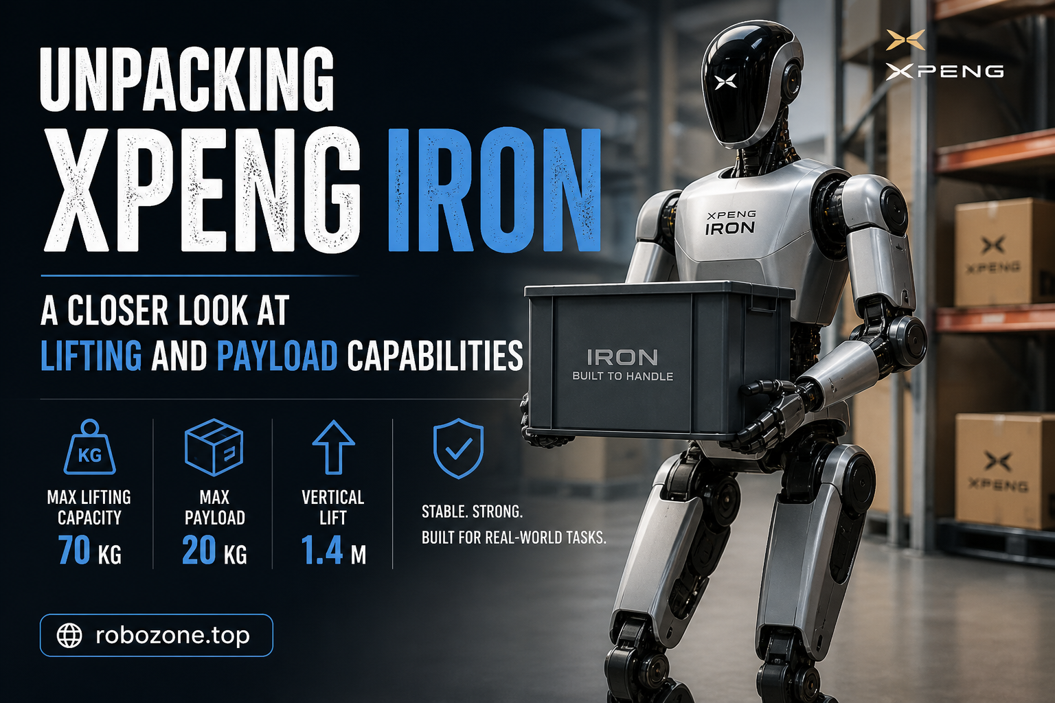Unpacking XPeng Iron: A Closer Look at Lifting and Payload Capabilities Unpacking XPeng Iron: A Closer Look at Lifting and Payload Capabilities