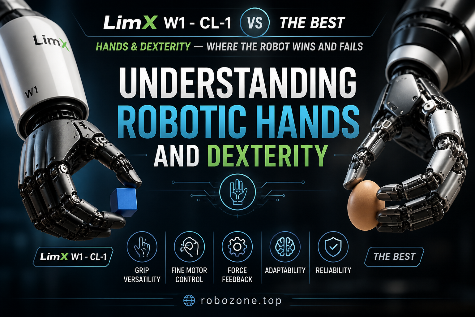Understanding Robotic Hands and Dexterity Understanding Robotic Hands and Dexterity