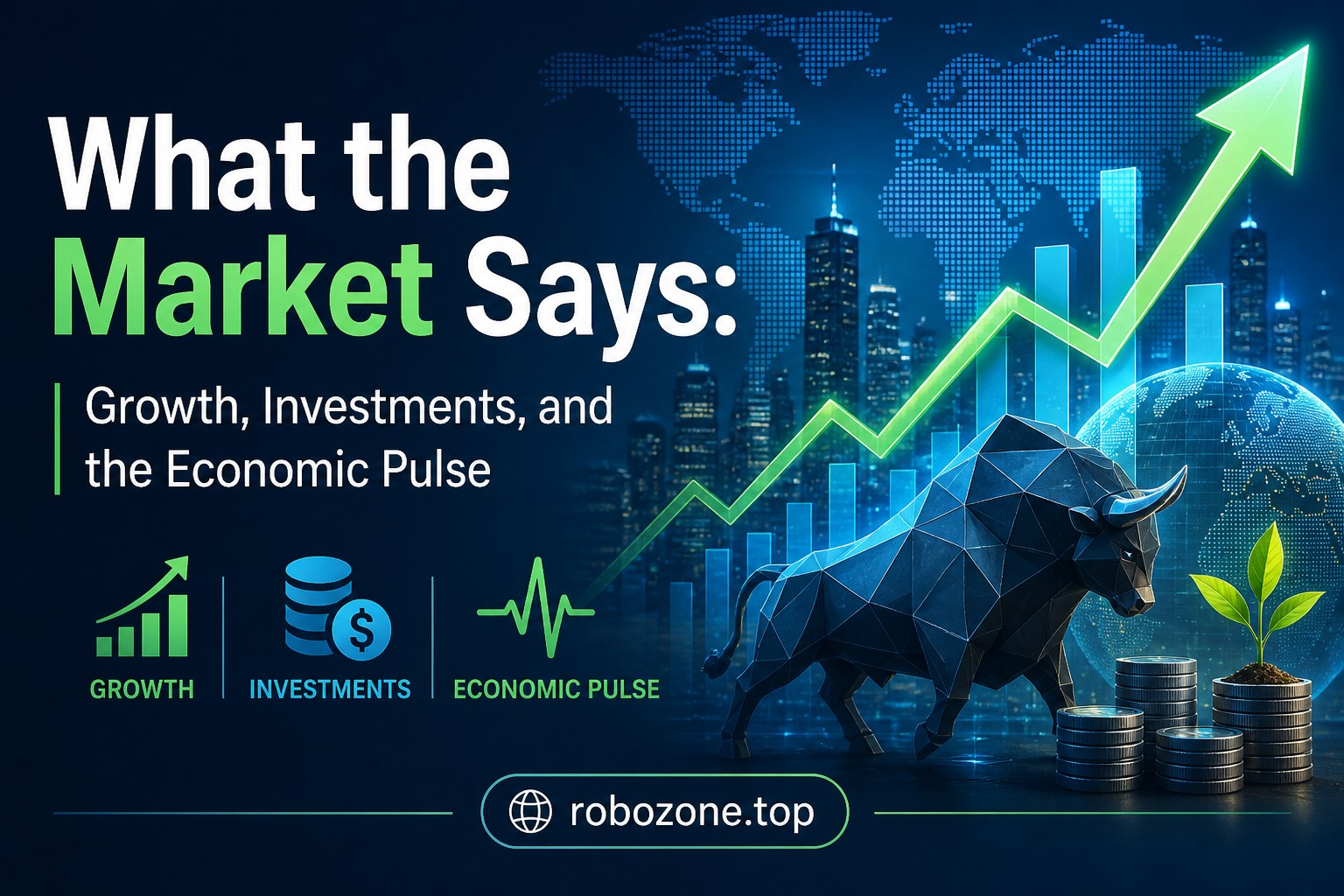 What the Market Says: Growth, Investments, and the Economic Pulse